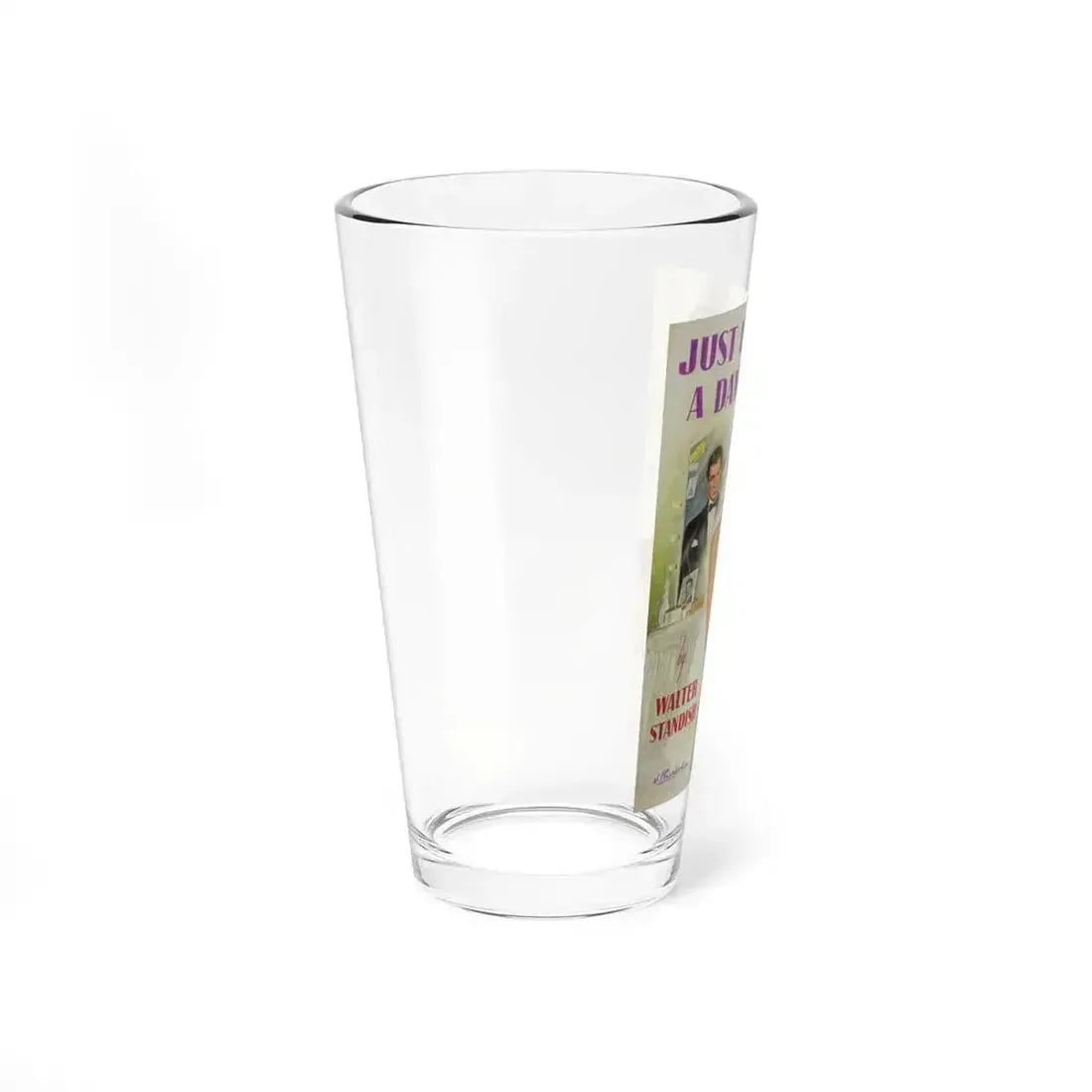 Just Like a Dame, paperback illustration, 1948 - Pint Glass 16oz - Go Mug Yourself
