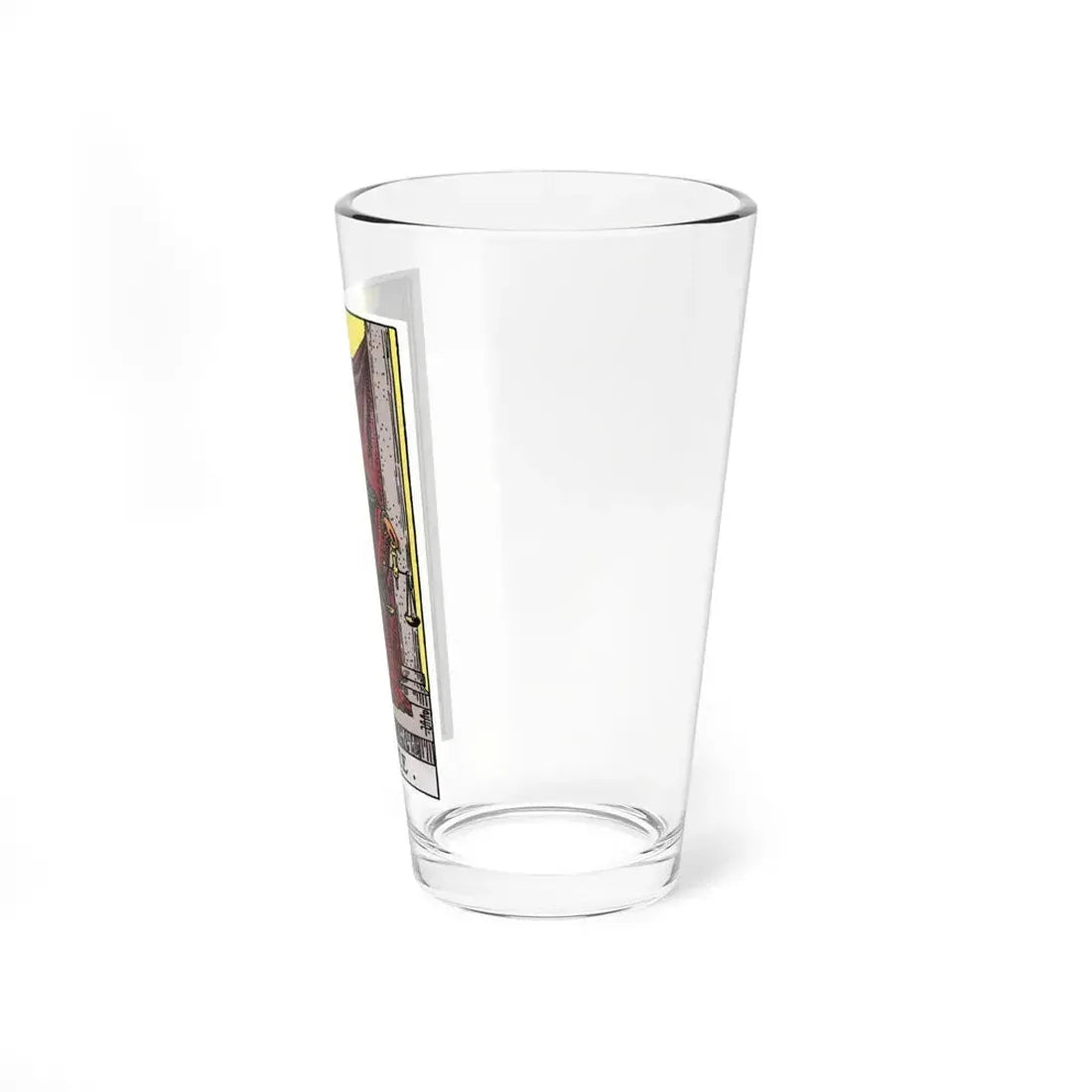 Justice (Tarot Card) Pint Glass 16oz - Go Mug Yourself