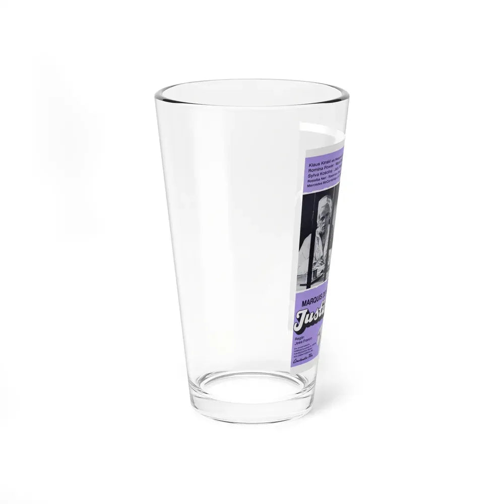JUSTINE (2) 1969 Movie Poster - Pint Glass 16oz - Go Mug Yourself