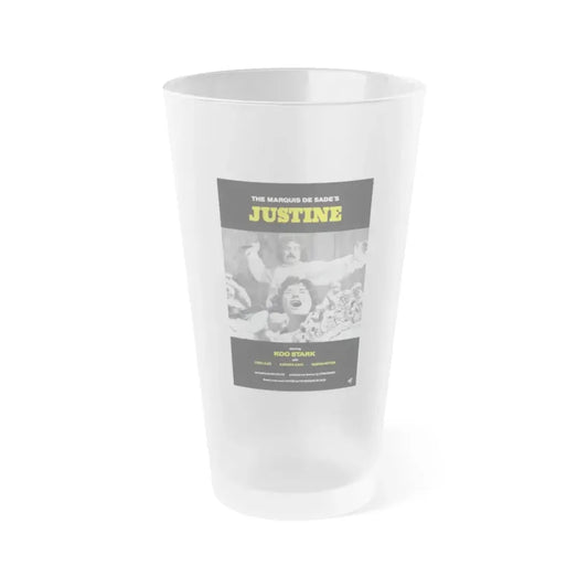 JUSTINE (CRUEL PASSION) 1977 Movie Poster - Frosted Pint Glass 16oz 16oz Frosted - Go Mug Yourself