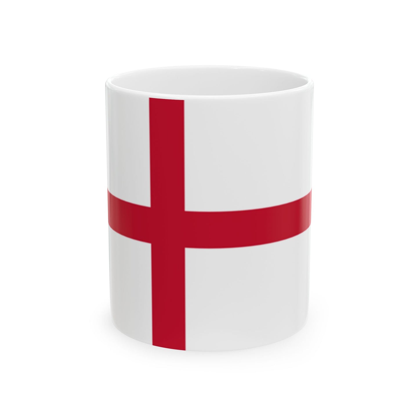 Jutland flag proposal (Denmark) White Coffee Mug-11oz-Go Mug Yourself