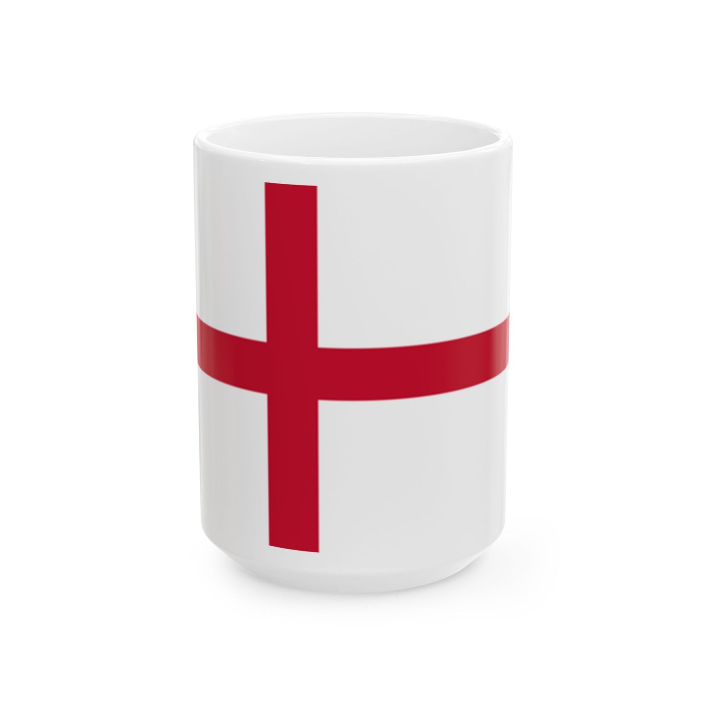 Jutland flag proposal (Denmark) White Coffee Mug-15oz-Go Mug Yourself