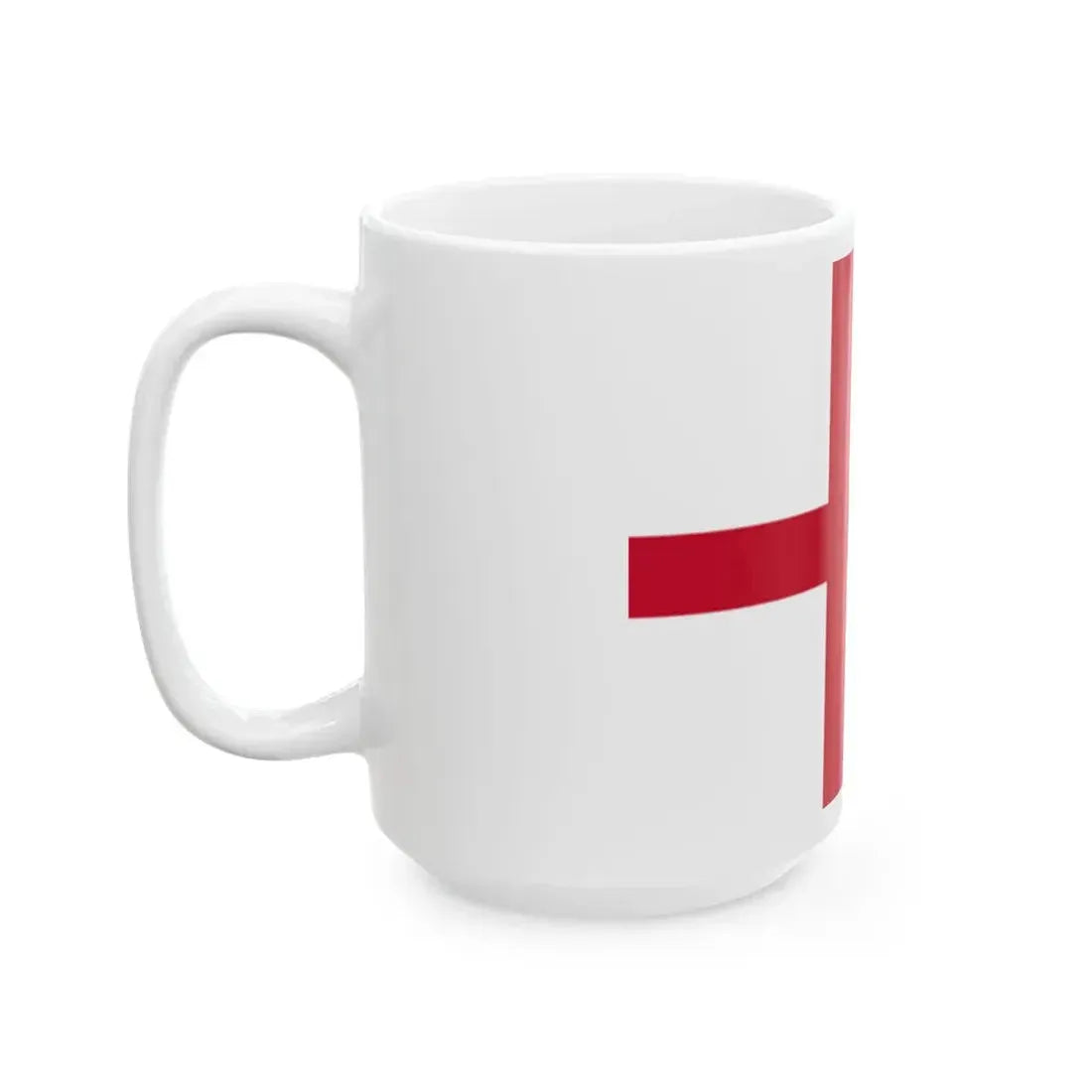 Jutland flag proposal (Denmark) White Coffee Mug - Go Mug Yourself