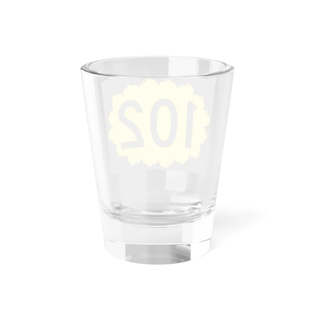 K-102 (Kansas) (Road Sign) Shot Glass 1.5oz - Go Mug Yourself