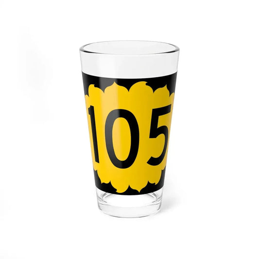 K-105 (Kansas) (Road Sign) Pint Glss 16oz 16oz - Go Mug Yourself