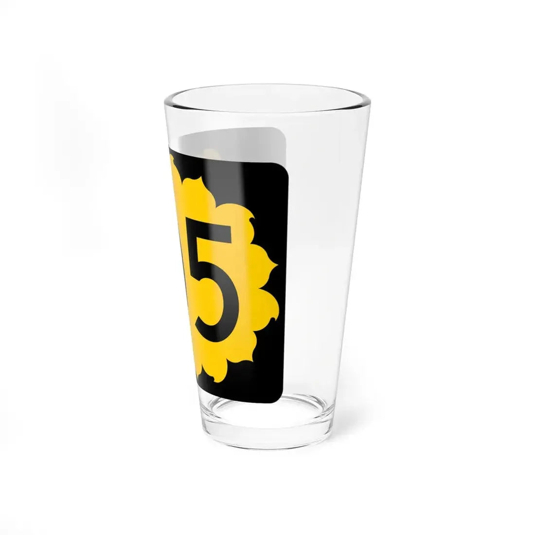 K-105 (Kansas) (Road Sign) Pint Glss 16oz - Go Mug Yourself