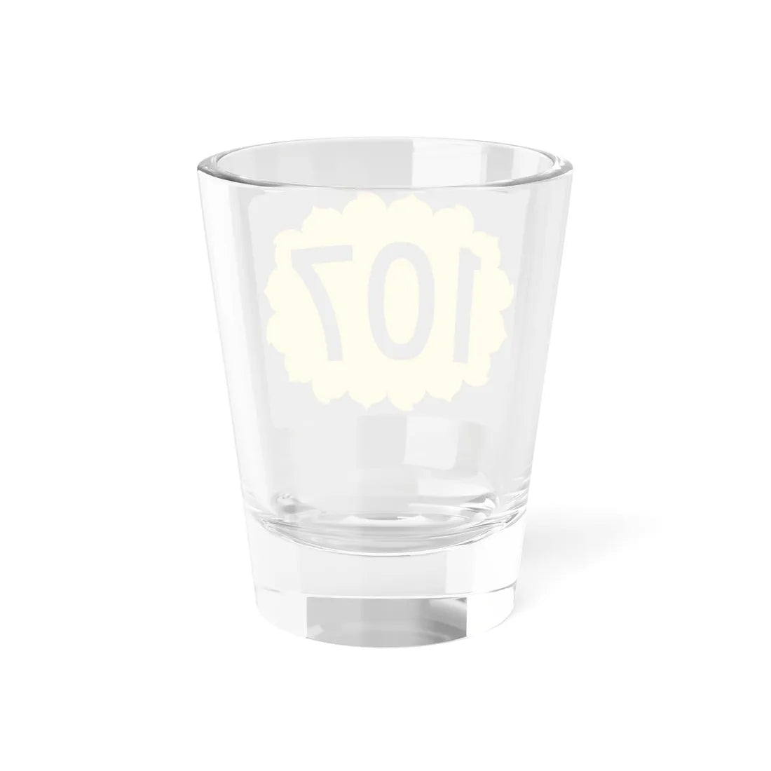 K-107 (Kansas) (Road Sign) Shot Glass 1.5oz - Go Mug Yourself