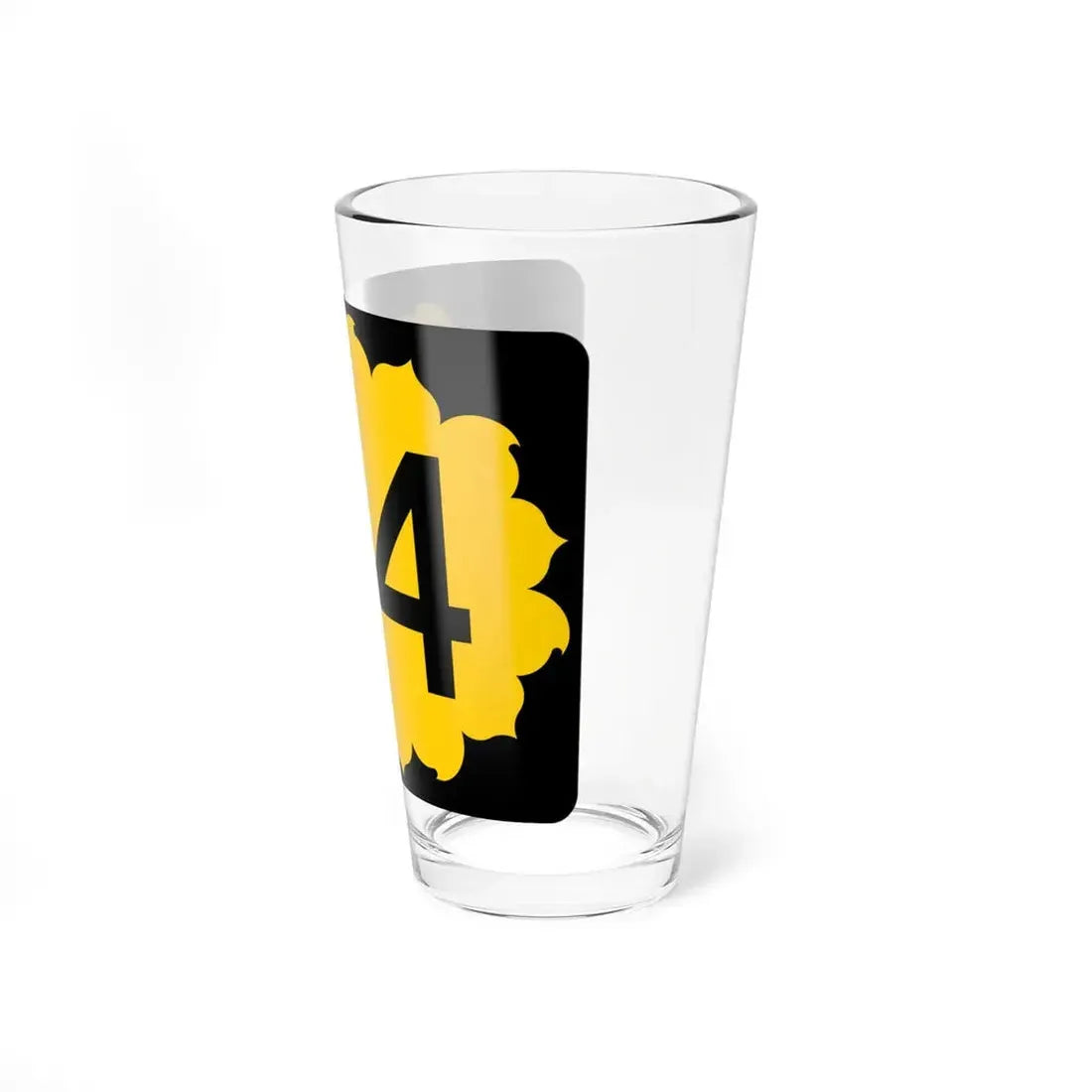 K-114 (Kansas) (Road Sign) Pint Glss 16oz - Go Mug Yourself