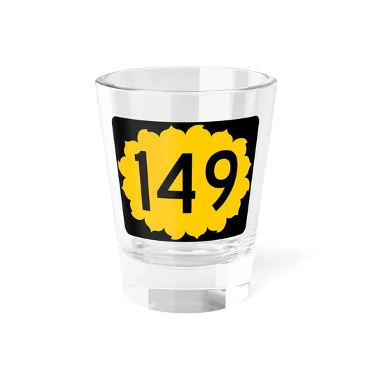 K-149 (Kansas) (Road Sign) Shot Glass 1.5oz 1.5oz - Go Mug Yourself