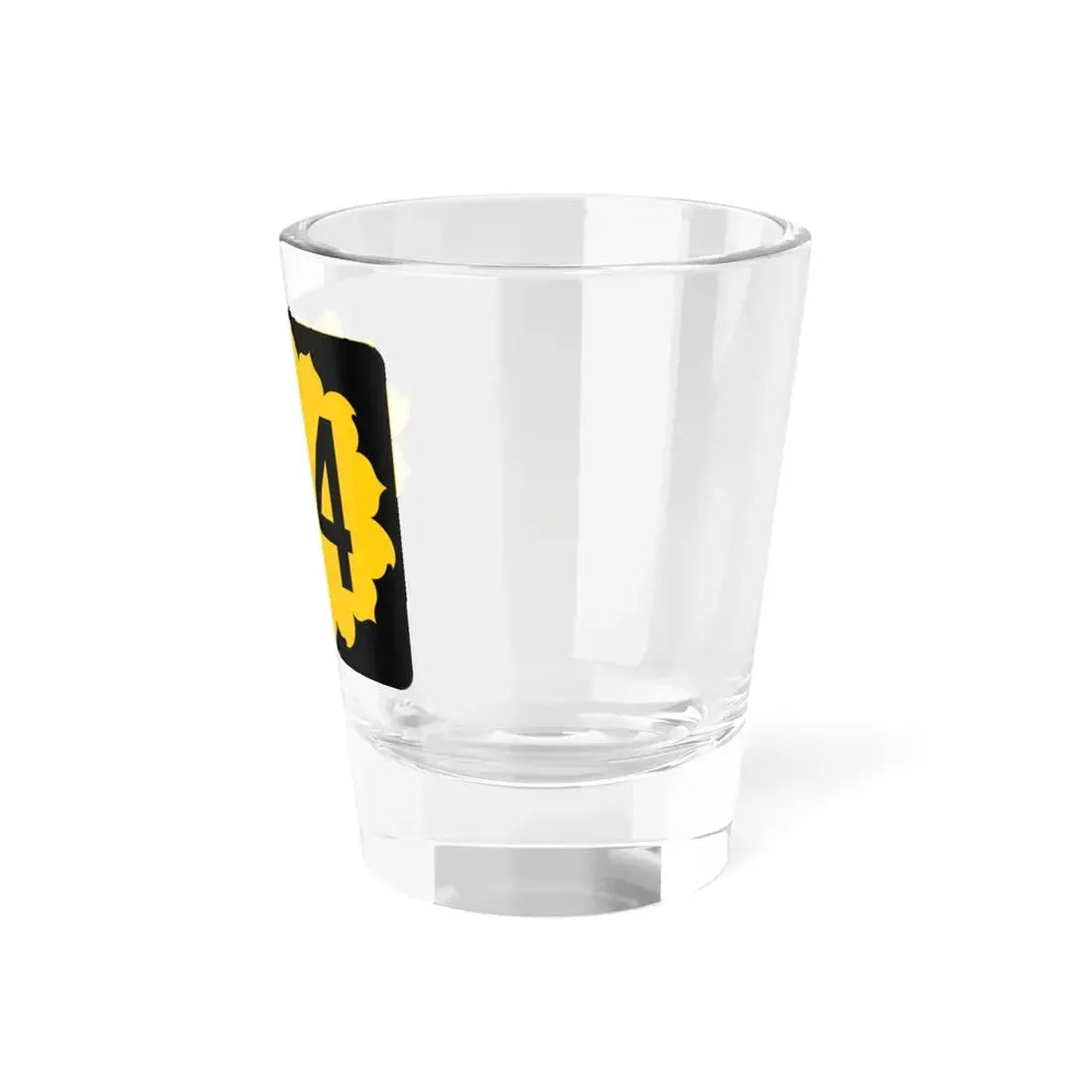 K-154 (Kansas) (Road Sign) Shot Glass 1.5oz - Go Mug Yourself