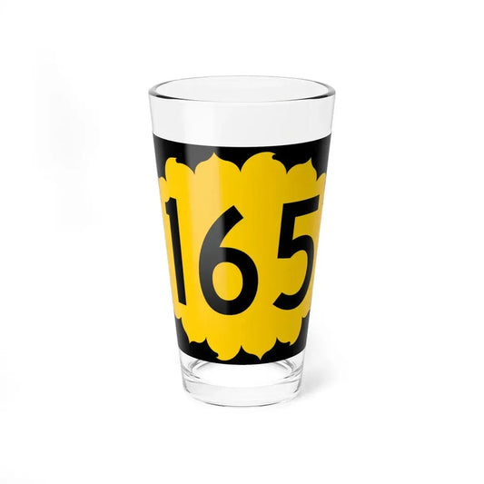 K-165 (Kansas) (Road Sign) Pint Glss 16oz 16oz - Go Mug Yourself