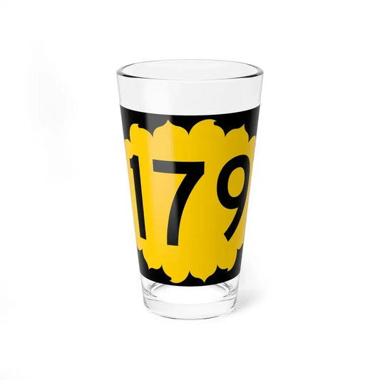 K-179 (Kansas) (Road Sign) Pint Glss 16oz 16oz - Go Mug Yourself