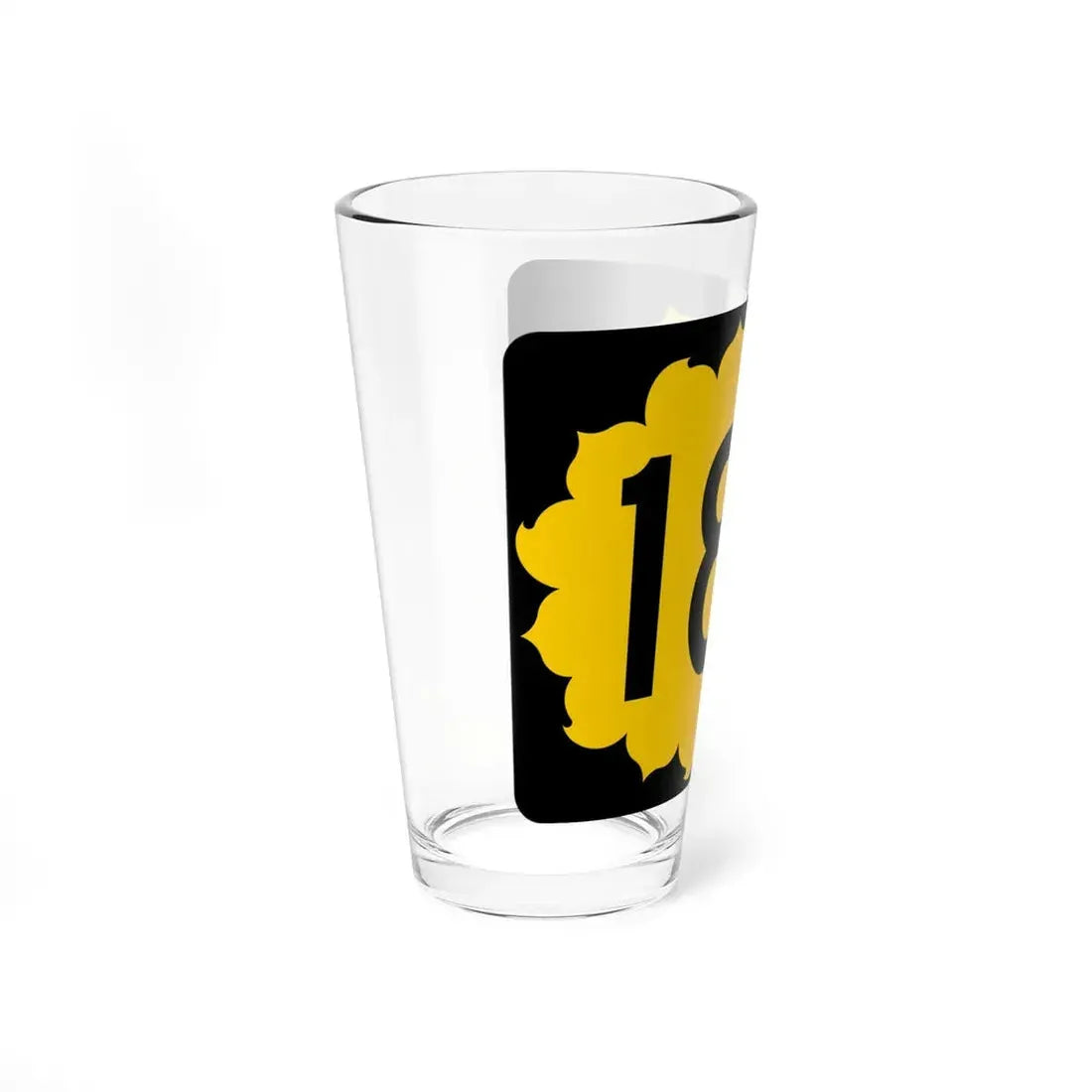 K-185 (Kansas) (Road Sign) Pint Glss 16oz - Go Mug Yourself