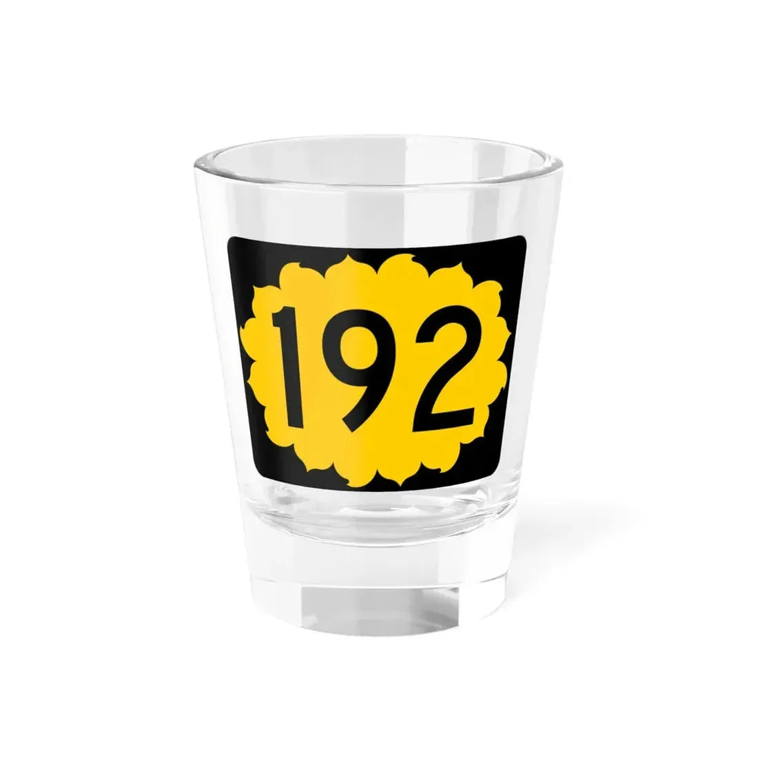 K-192 (Kansas) (Road Sign) Shot Glass 1.5oz 1.5oz - Go Mug Yourself