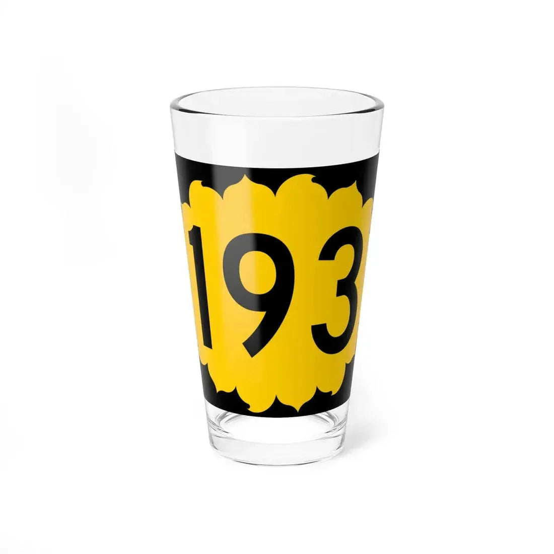 K-193 (Kansas) (Road Sign) Pint Glss 16oz 16oz - Go Mug Yourself
