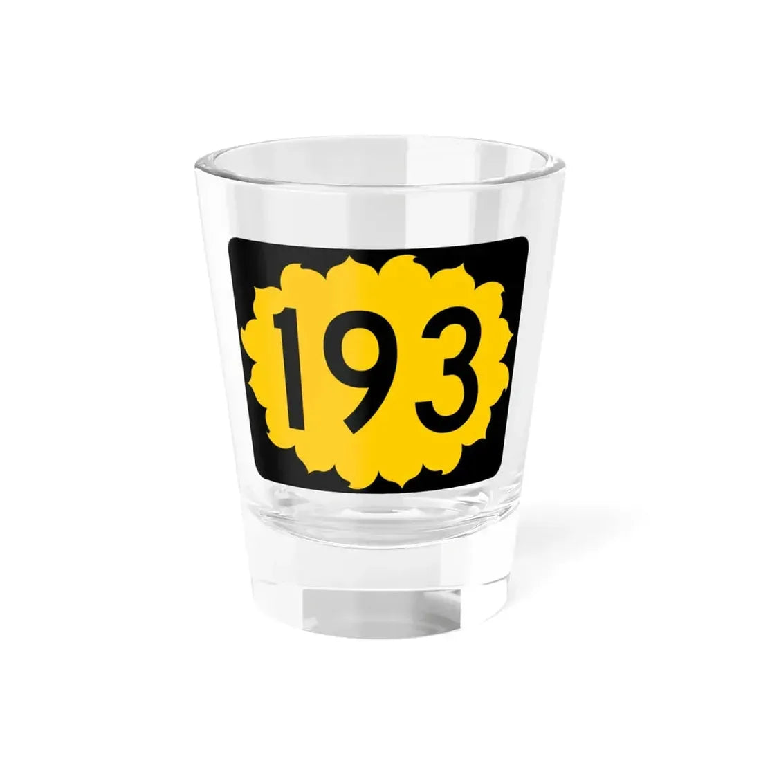 K-193 (Kansas) (Road Sign) Shot Glass 1.5oz 1.5oz - Go Mug Yourself