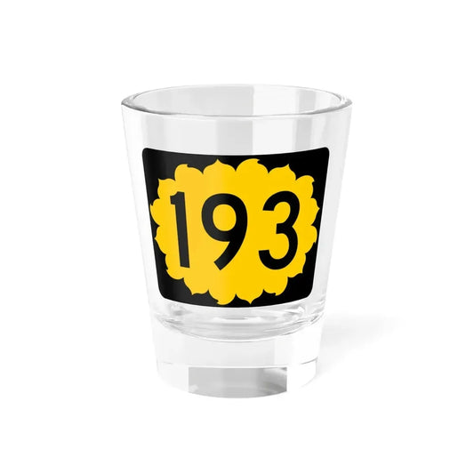 K-193 (Kansas) (Road Sign) Shot Glass 1.5oz 1.5oz - Go Mug Yourself
