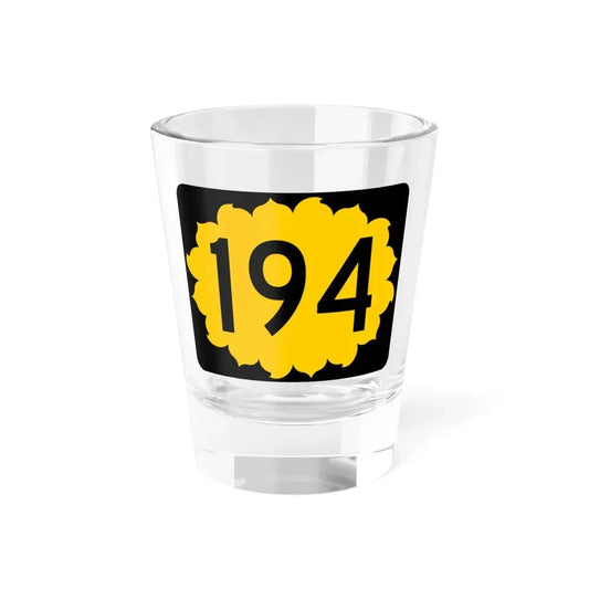 K-194 (Kansas) (Road Sign) Shot Glass 1.5oz 1.5oz - Go Mug Yourself