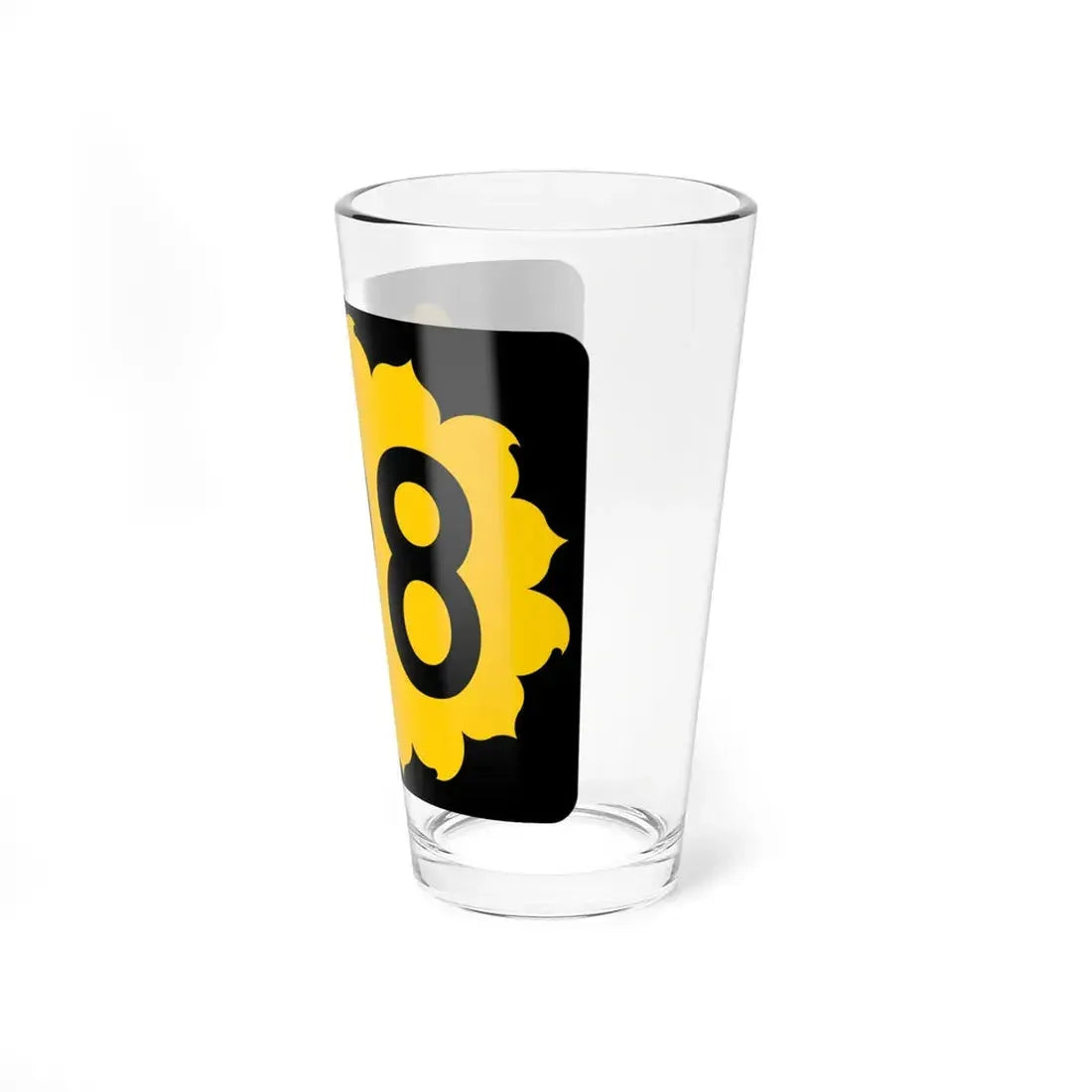 K-198 (Kansas) (Road Sign) Pint Glss 16oz - Go Mug Yourself