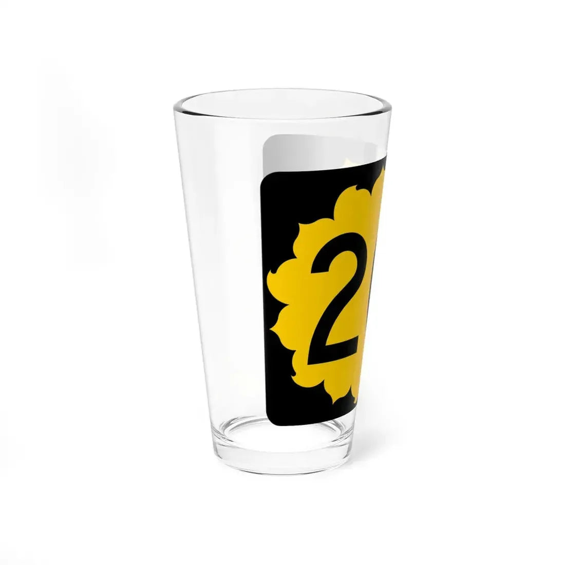 K-201 (Kansas) (Road Sign) Pint Glss 16oz - Go Mug Yourself