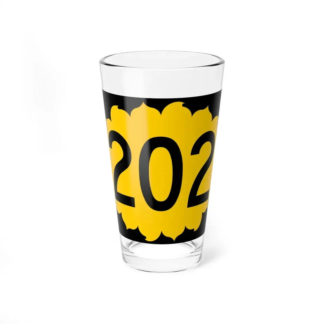 K-202 (Kansas) (Road Sign) Pint Glss 16oz 16oz - Go Mug Yourself
