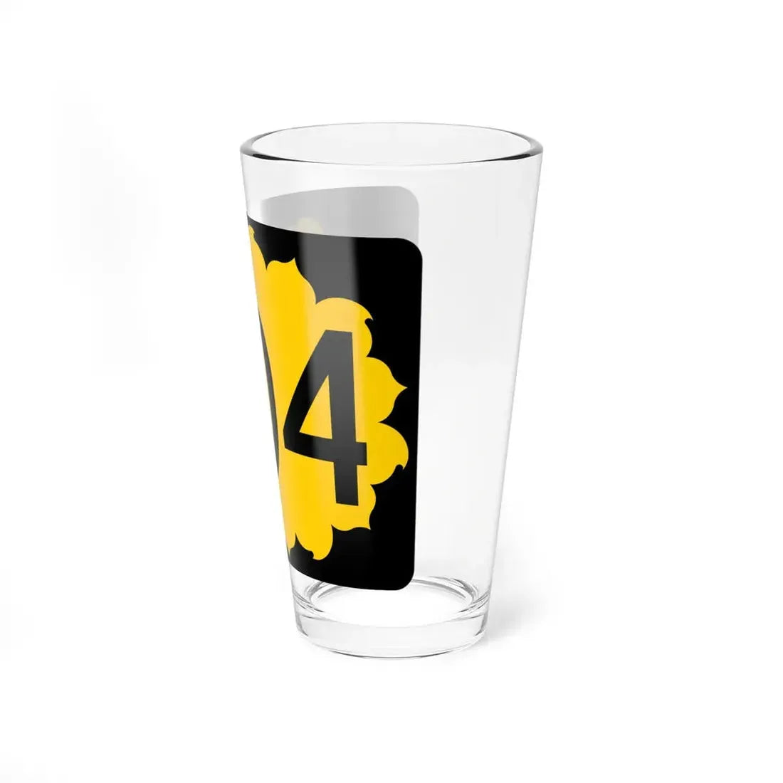 K-204 (Kansas) (Road Sign) Pint Glss 16oz - Go Mug Yourself