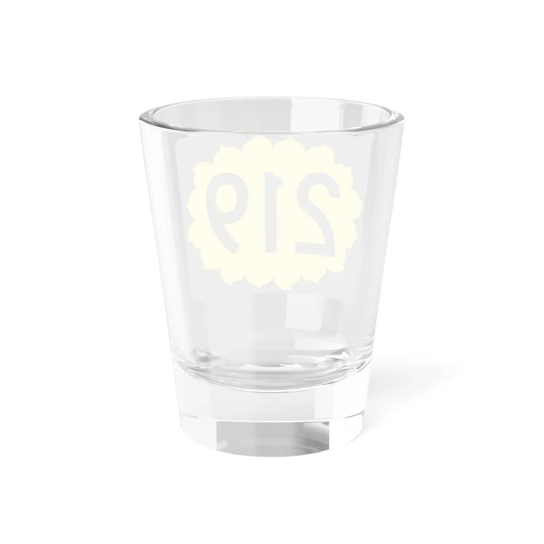 K-219 (Kansas) (Road Sign) Shot Glass 1.5oz - Go Mug Yourself