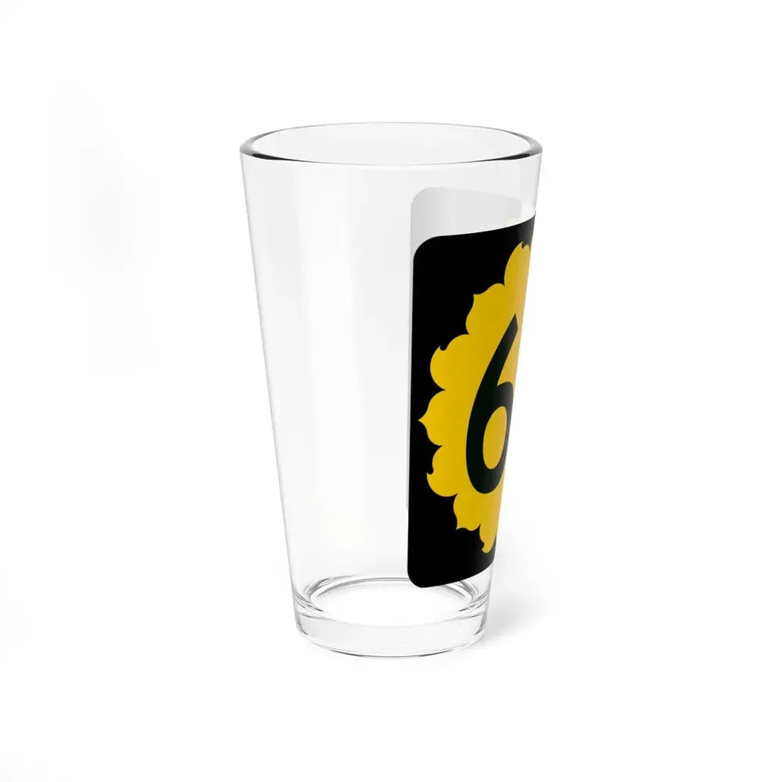 K-66 (Kansas) (Road Sign) Pint Glss 16oz - Go Mug Yourself