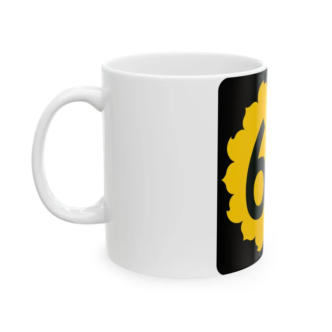 K-66 (Kansas) (Road Sign) White Coffee Mug - Go Mug Yourself