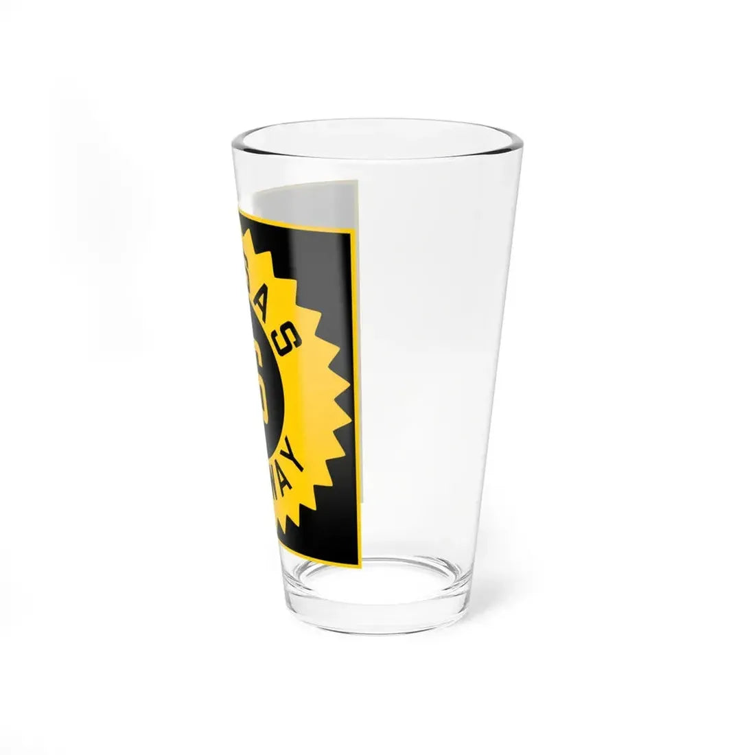 K-96 1926 (Kansas) (Road Sign) Pint Glss 16oz - Go Mug Yourself