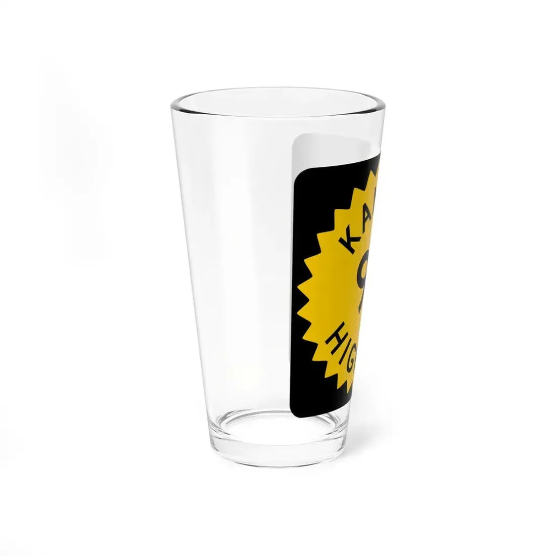 K-97 1948 (Kansas) (Road Sign) Pint Glss 16oz - Go Mug Yourself