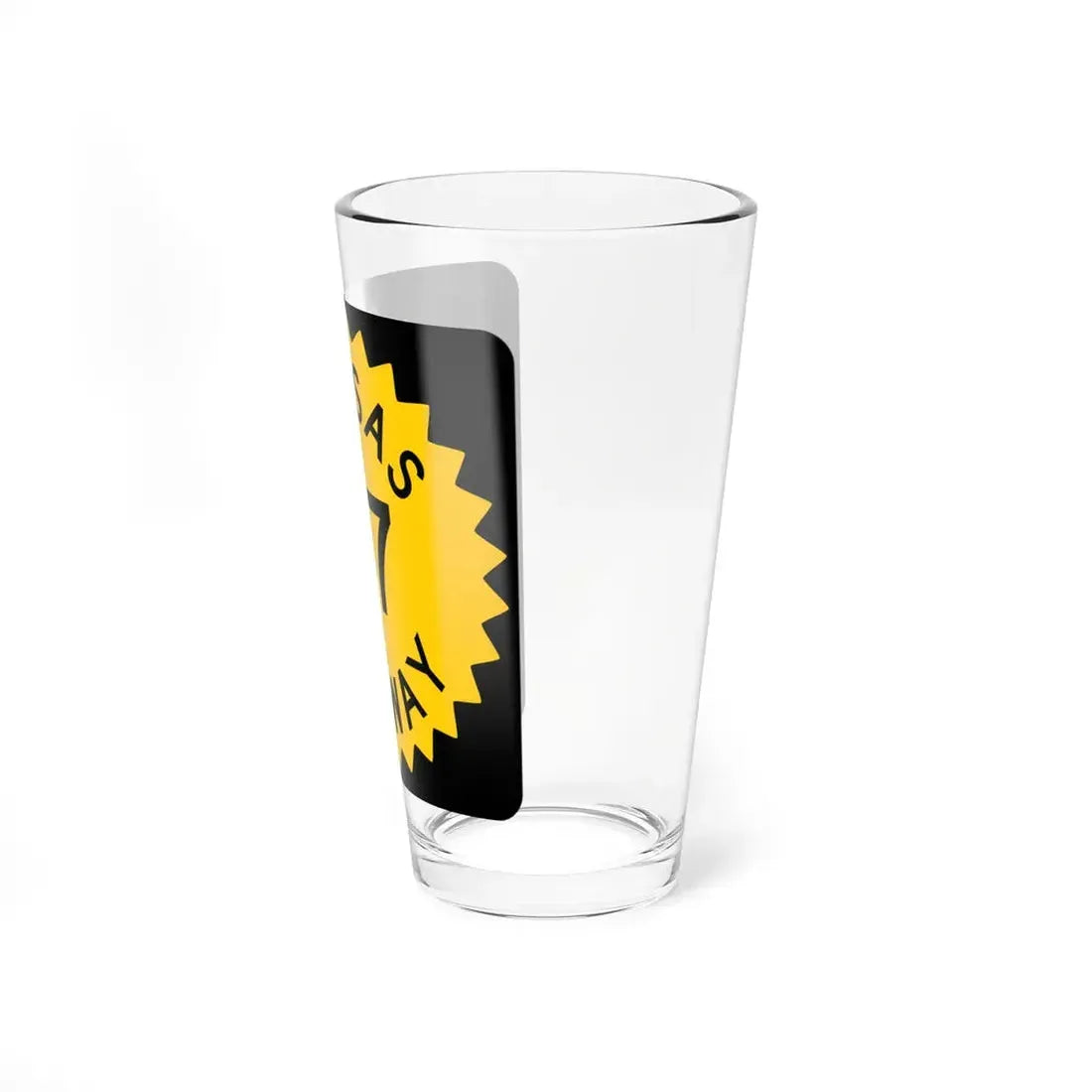 K-97 1948 (Kansas) (Road Sign) Pint Glss 16oz - Go Mug Yourself