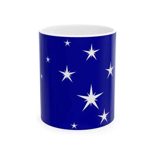 Ka Lahui Hawai Flag (United States) White Coffee Mug 11oz - Go Mug Yourself