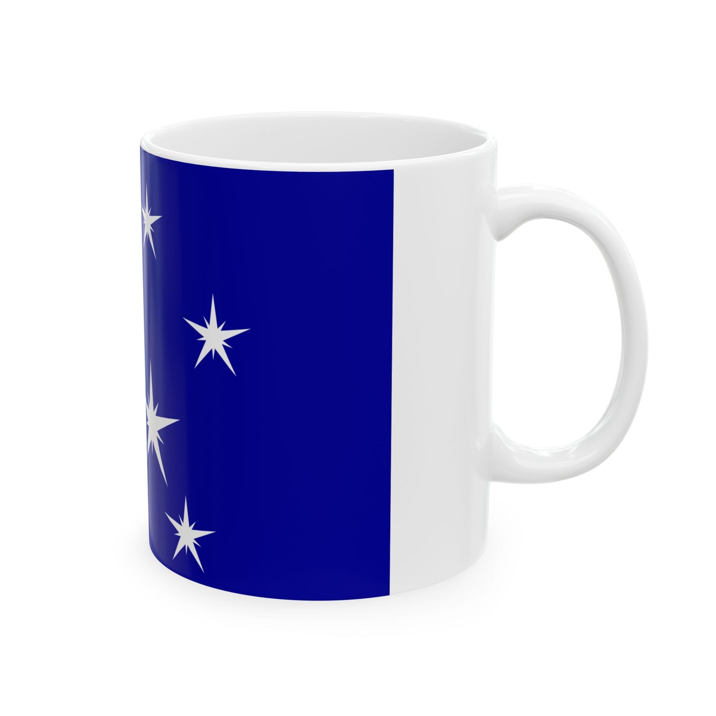 Ka Lahui Hawai Flag (United States) White Coffee Mug-Go Mug Yourself