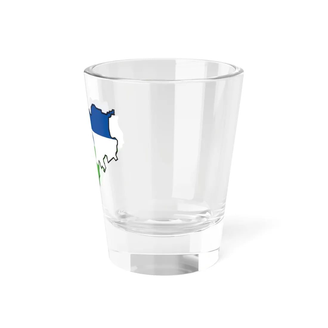 Kabardin-Balkar-geo-stub (Russia) Shot Glass 1.5oz - Go Mug Yourself