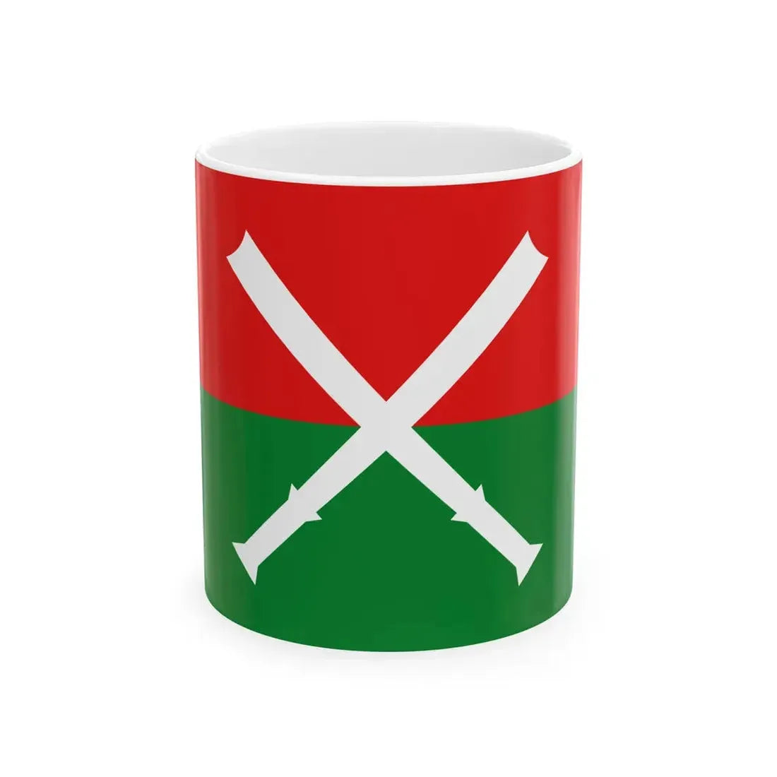 Kachin People Flag (Myanmar) White Coffee Mug 11oz - Go Mug Yourself