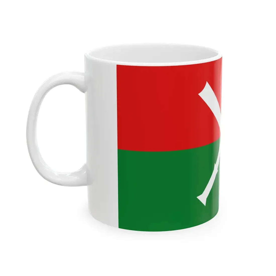 Kachin People Flag (Myanmar) White Coffee Mug - Go Mug Yourself