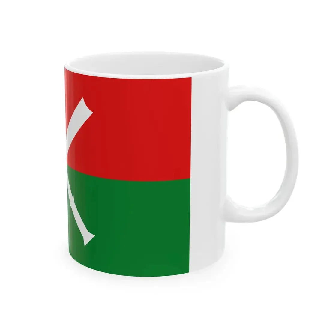 Kachin People Flag (Myanmar) White Coffee Mug - Go Mug Yourself