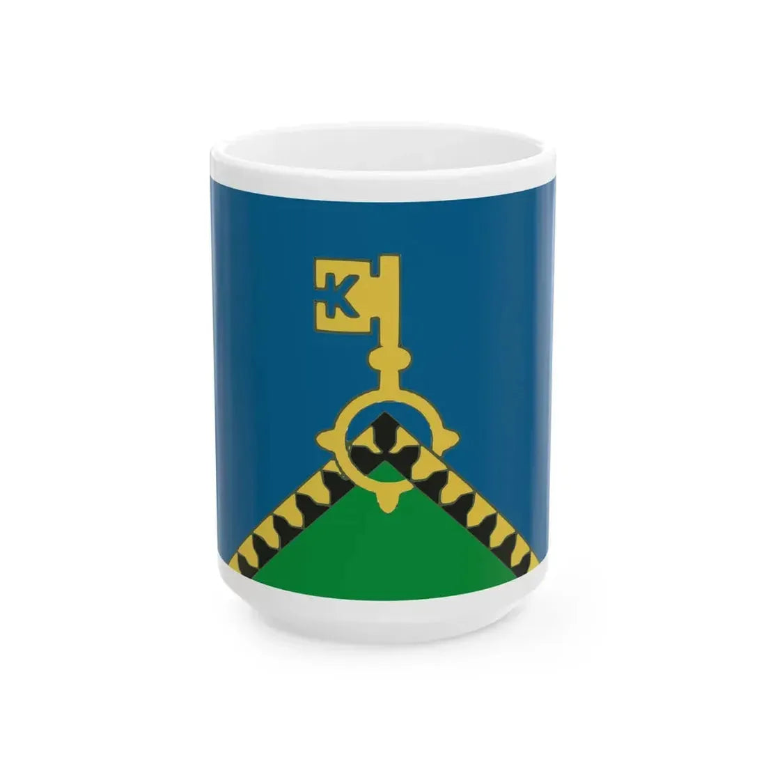 Kachkanar flag (Russia) White Coffee Mug 15oz - Go Mug Yourself