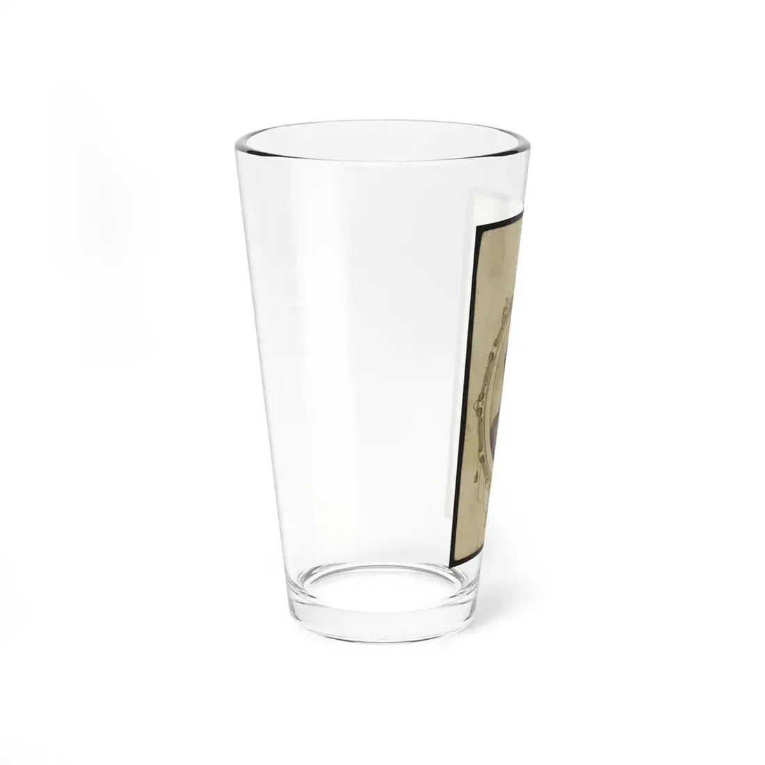 Kager Mays, African American Soldier, Half-Length Portrait, Facing Front (U.S. Civil War) Pint Glass 16oz - Go Mug Yourself