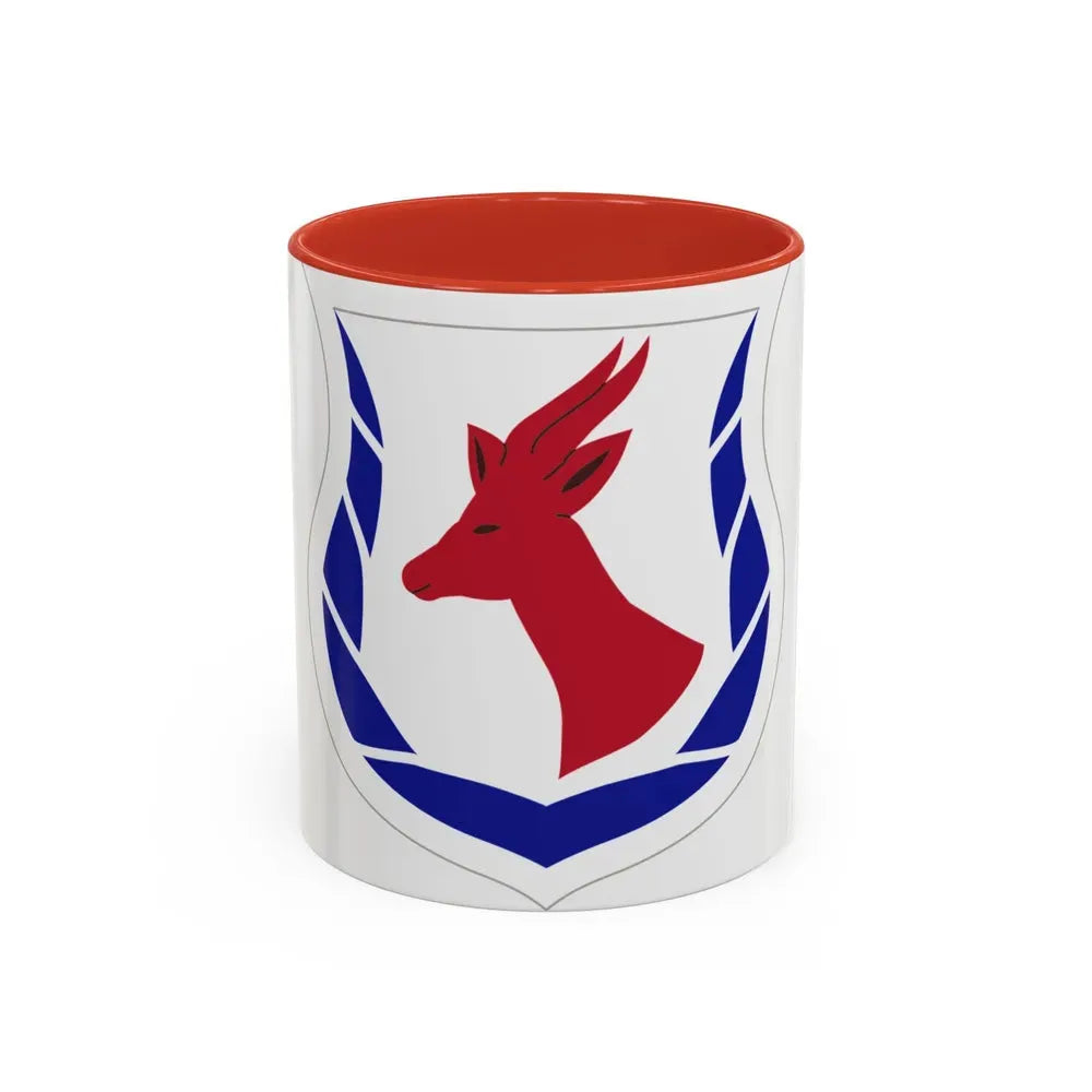 Kagnew StationEast Africa (U.S. Army) Accent Coffee Mug 11oz Red - Go Mug Yourself