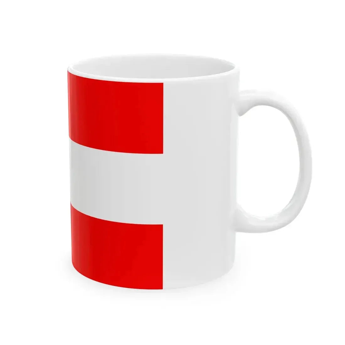 Kaientai Flag (Japan) White Coffee Mug - Go Mug Yourself