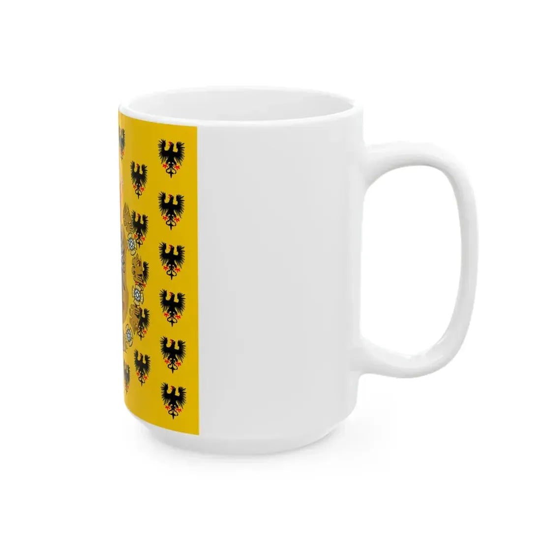 Kaiserinnenstandarte 1871 (Germany) White Coffee Mug - Go Mug Yourself