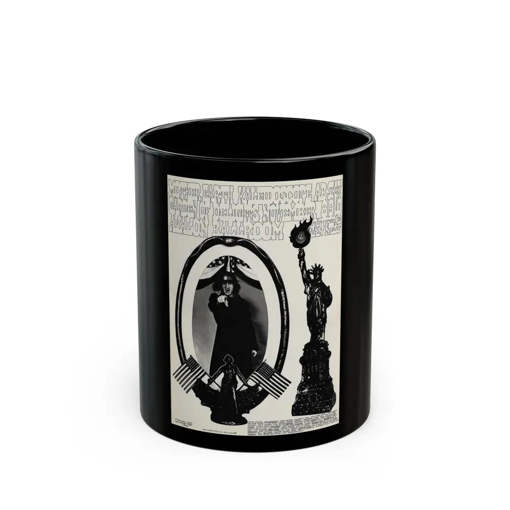 Kaleidoscope 1968 (Music Poster) Black Coffee Mug 11oz - Go Mug Yourself