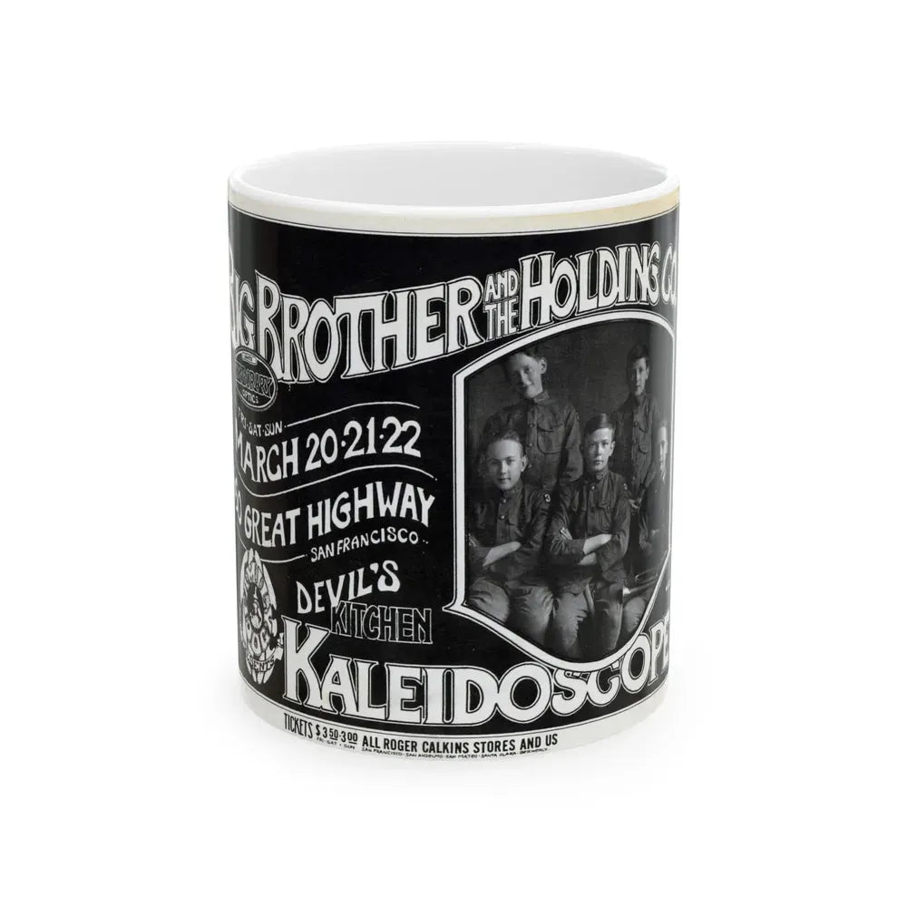 Kaleidoscope - 1970 (Music Poster) White Coffee Mug 11oz - Go Mug Yourself