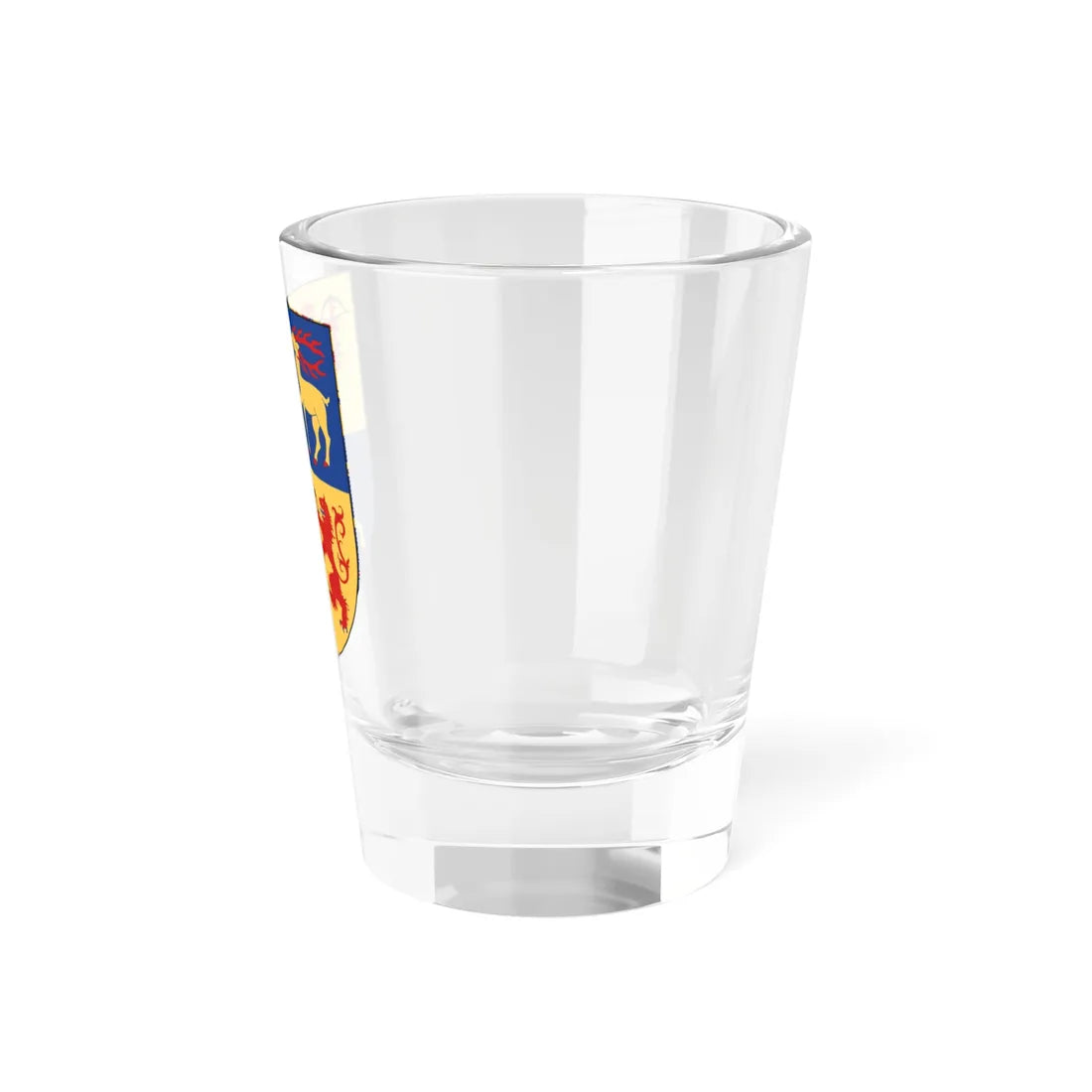 Kalmar län vapen (Sweden) (Coat of Arms) Shot Glass 1.5oz - Go Mug Yourself
