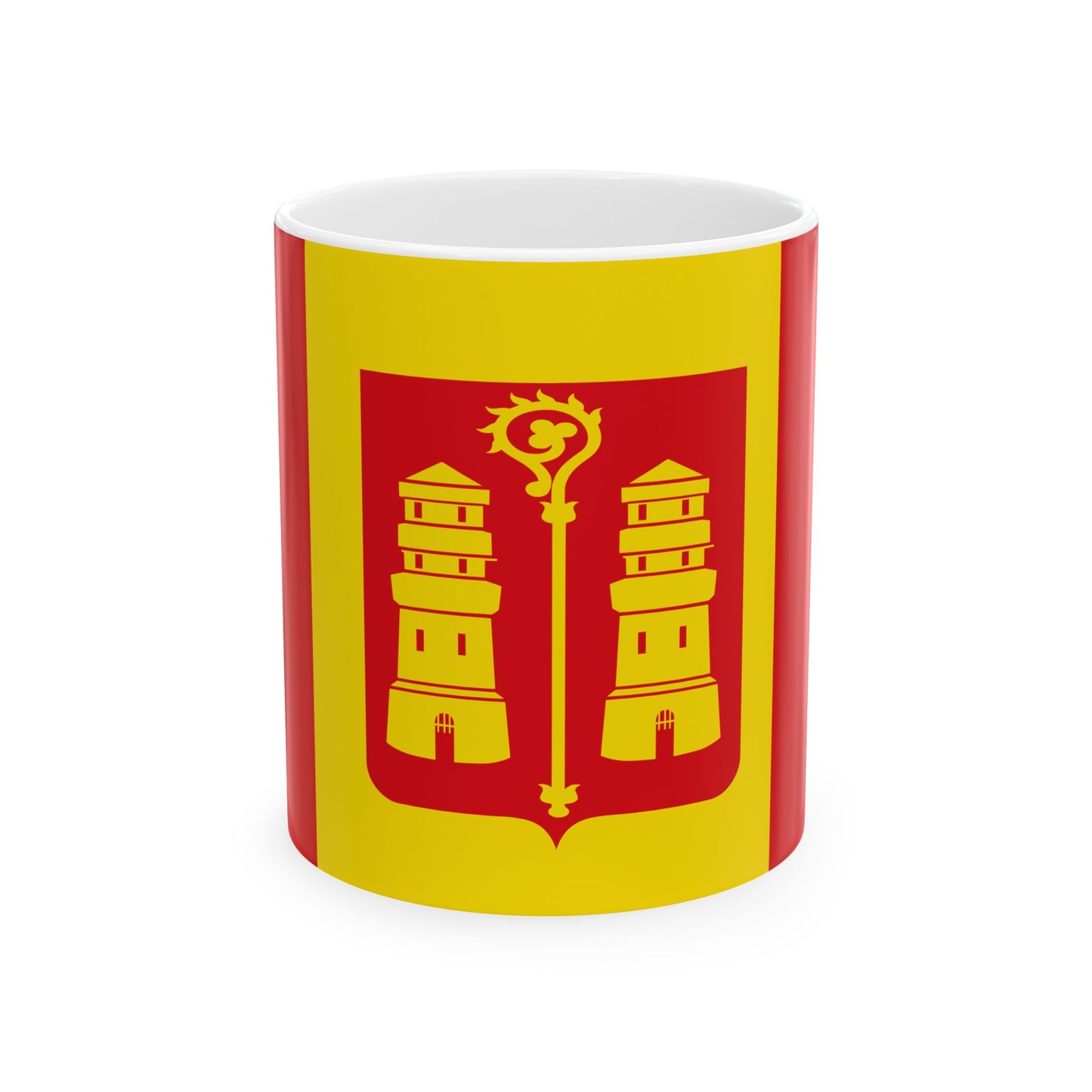 Kalmthout vlag (Belgium) White Coffee Mug-11oz-Go Mug Yourself