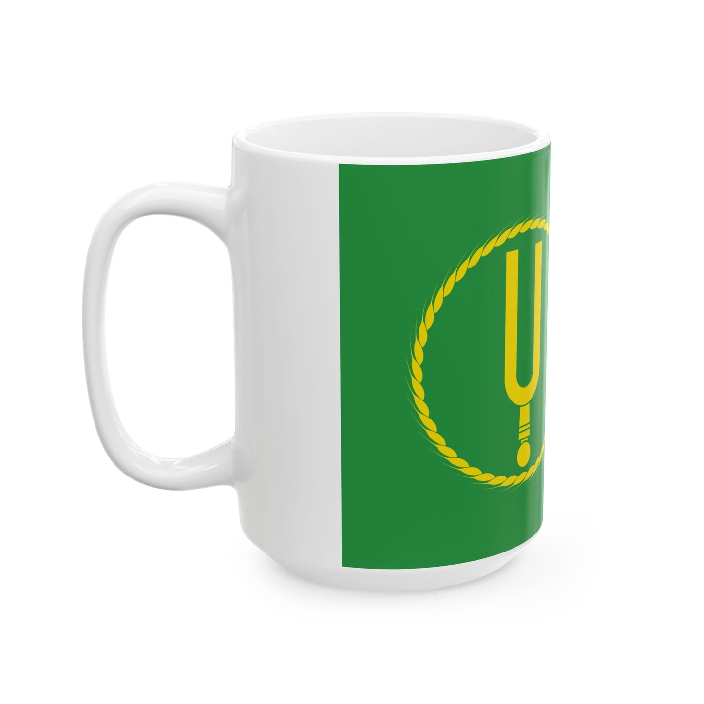 Kambja valla lipp 2020 (Estonia) White Coffee Mug-Go Mug Yourself
