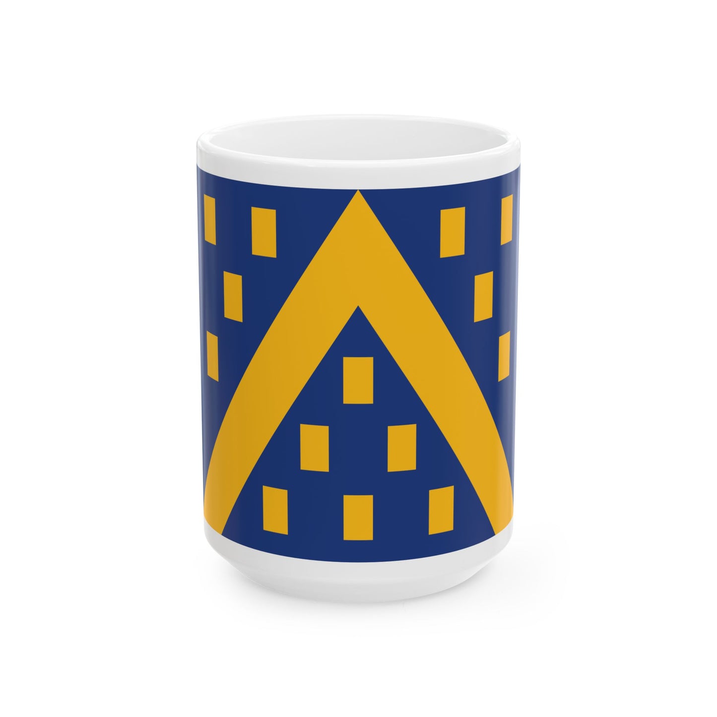 Kampenhout vlag (Belgium) White Coffee Mug-15oz-Go Mug Yourself