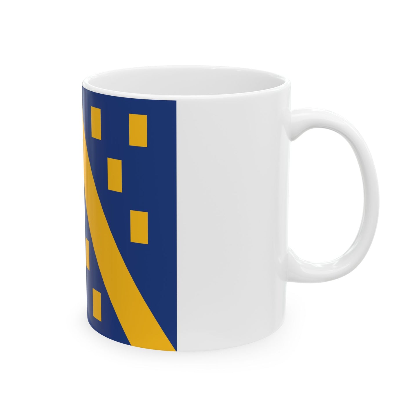 Kampenhout vlag (Belgium) White Coffee Mug-Go Mug Yourself